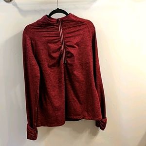 Quarter Zip long Sleeve performance top